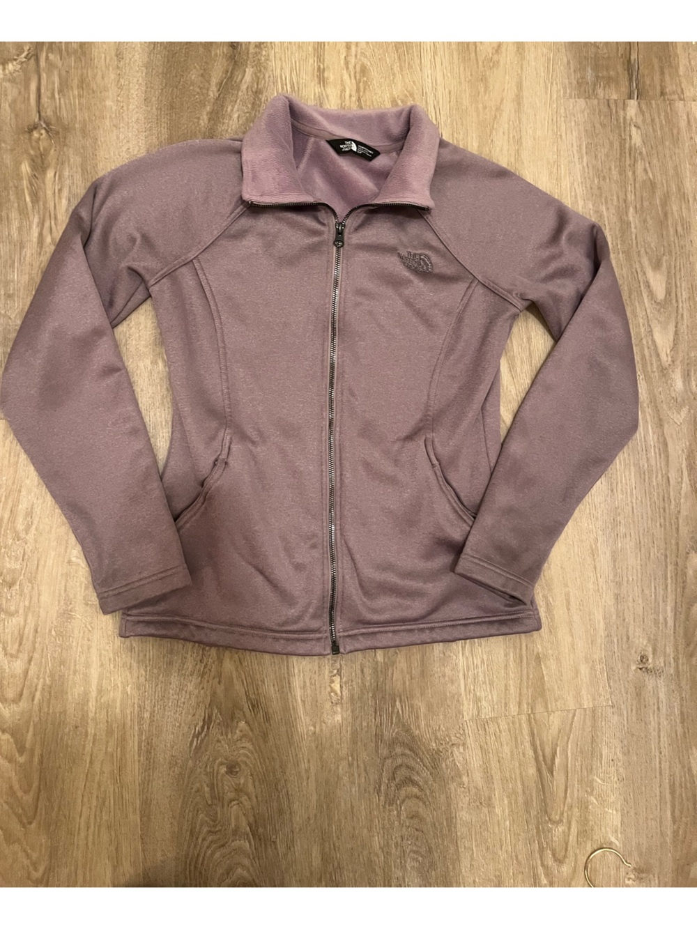 The North Face Women's Purple full-Zip Fleece Jacket
